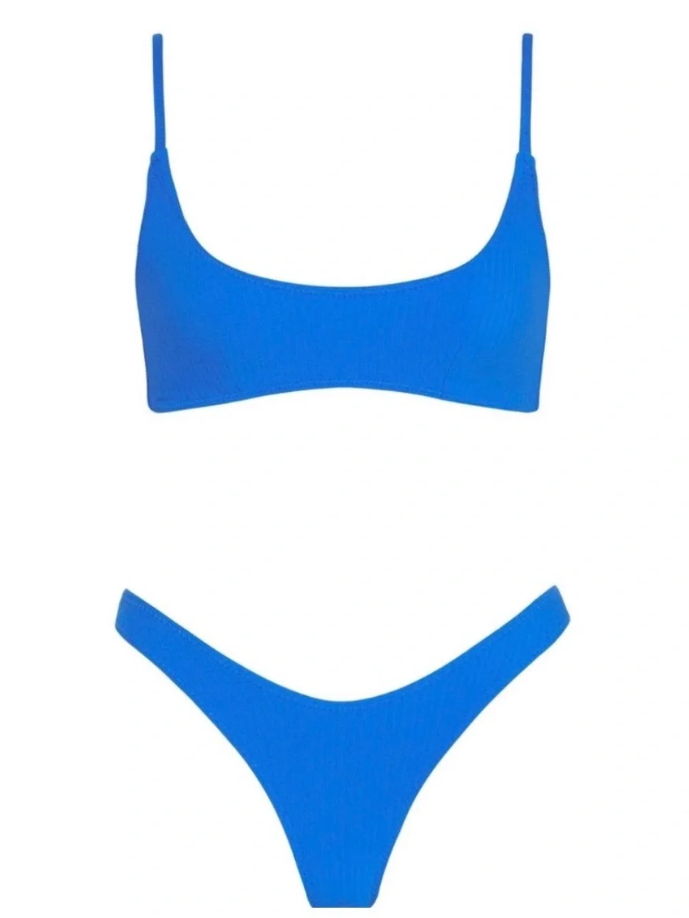 triangl swimwear Electric Blue Scoop Bikini Set